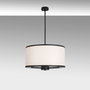Opviq Way - 11651 Lámpara de Araña Blanco y Negro